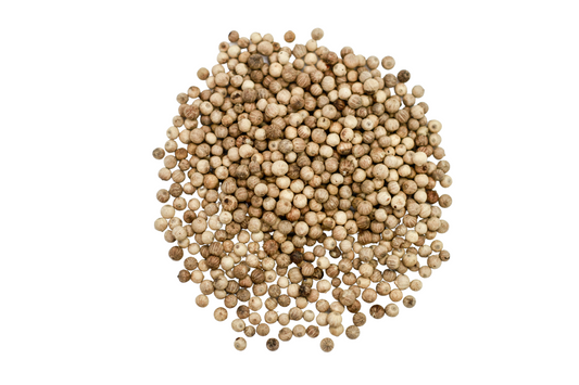 Organic Tellicherry white Pepper corn